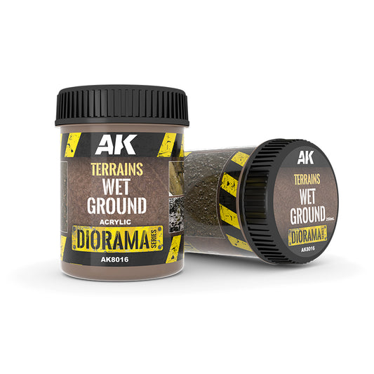Wet Ground : Pâte texture AK8016 250ML