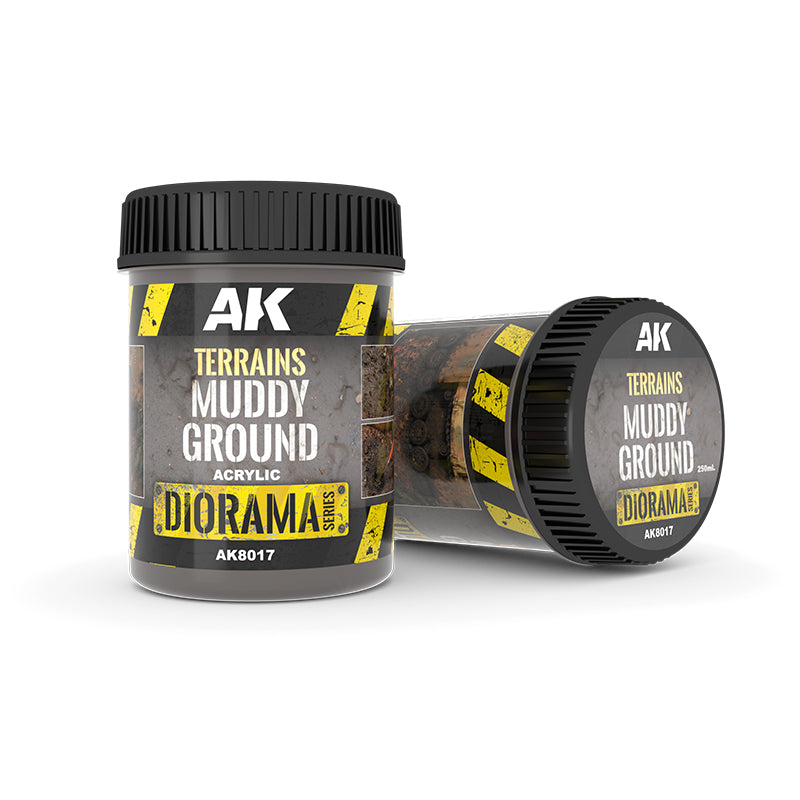 Terrains Muddy Ground : Pâte Texture AK8017 250ML
