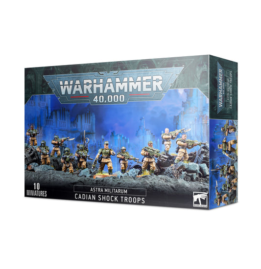 Astra Militarum Cadian Shock Troops (version 2021)