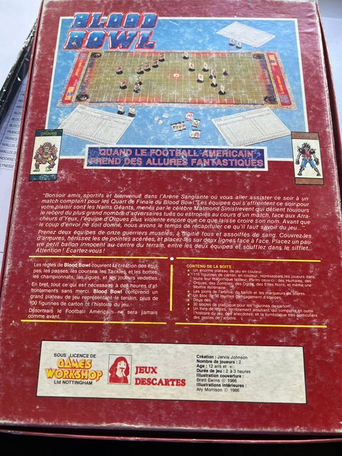 Blood Bowl "le Casque Sanglant" 1ère édition