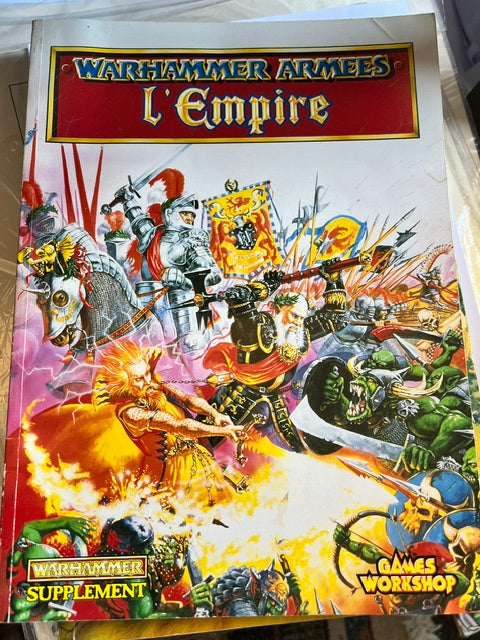 Livre d'Armée Warhammer Battle V4 (1993) : L'Empire
