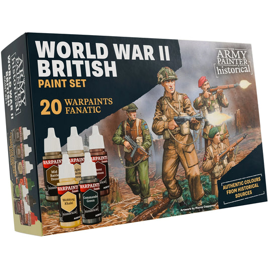 WW2 British Paint Set
