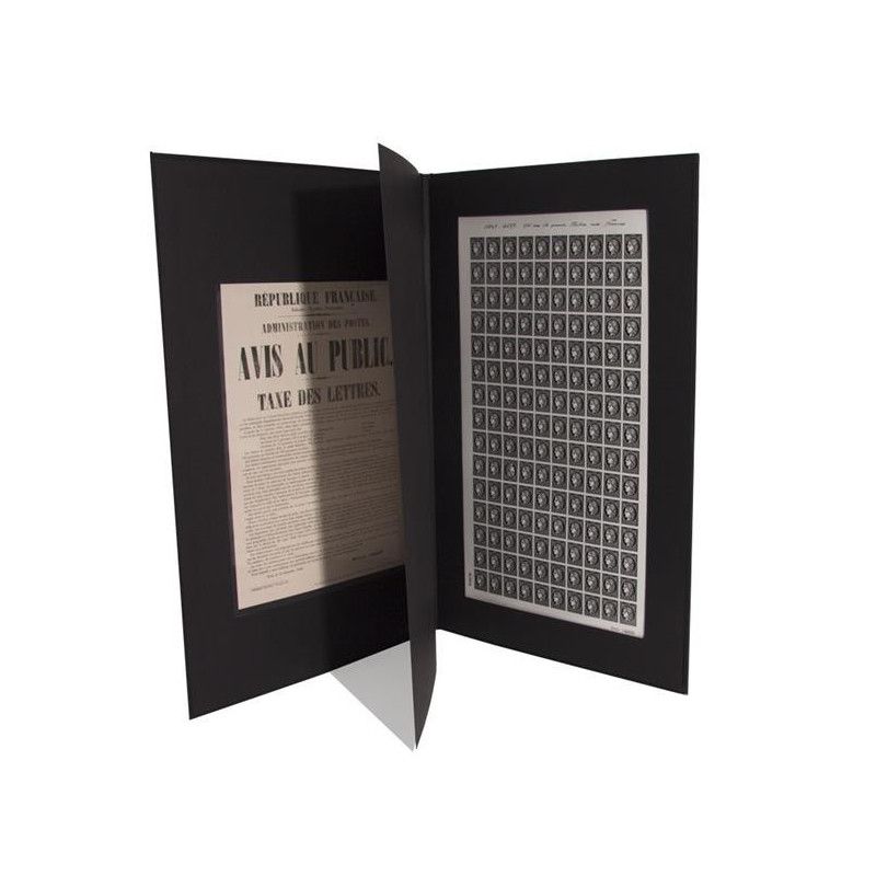 F5305A Coffret Prestige Cérès Noire – 170 ans du premier timbre-poste français