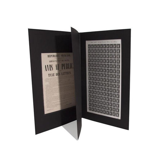 F5305A Coffret Prestige Cérès Noire – 170 ans du premier timbre-poste français