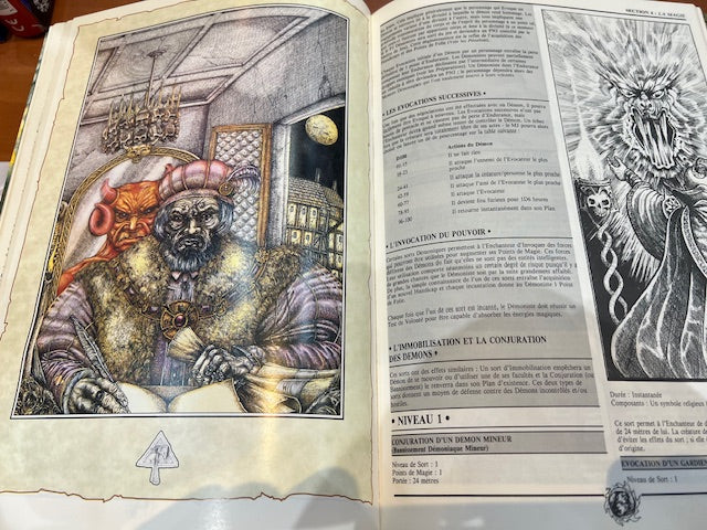 Livre de règles Warhammer JDR V1