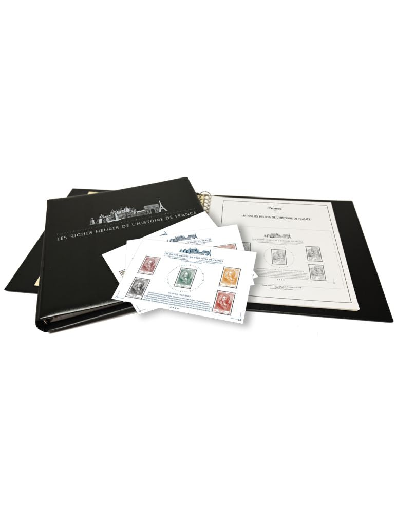 LES RICHES HEURES DE L´HISTOIRE : Album SUPRA accompagné des pages d´album (2024/2026)