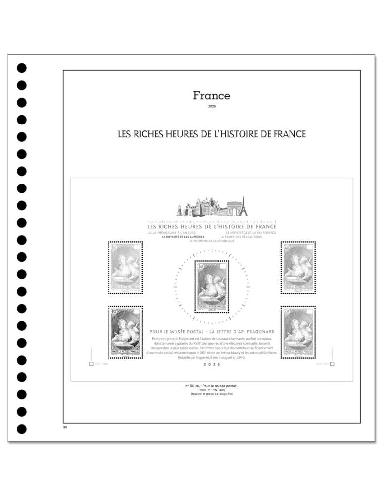 LES RICHES HEURES DE L´HISTOIRE DE FRANCE SC : 2026 (JEUX AVEC POCHETTES)