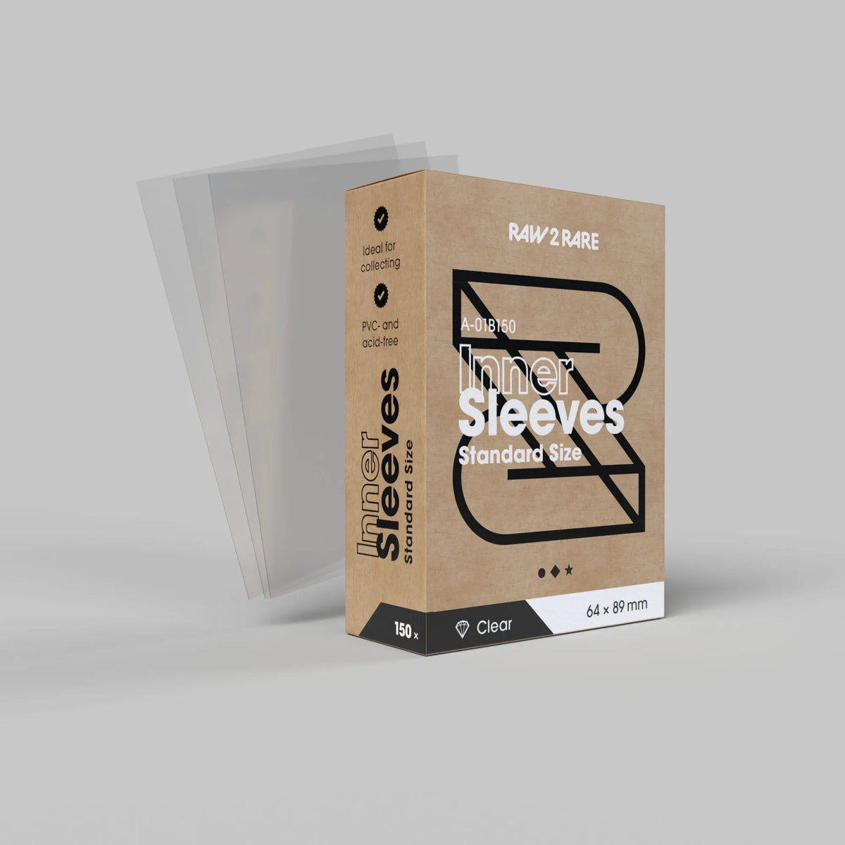 InnerSleeves – Protège-cartes intérieurs transparents (Standard Size)