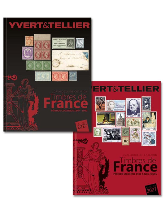 TOME 1 - 2027 (Catalogue des Timbres de France - 2 volumes : Période Classique et Moderne)