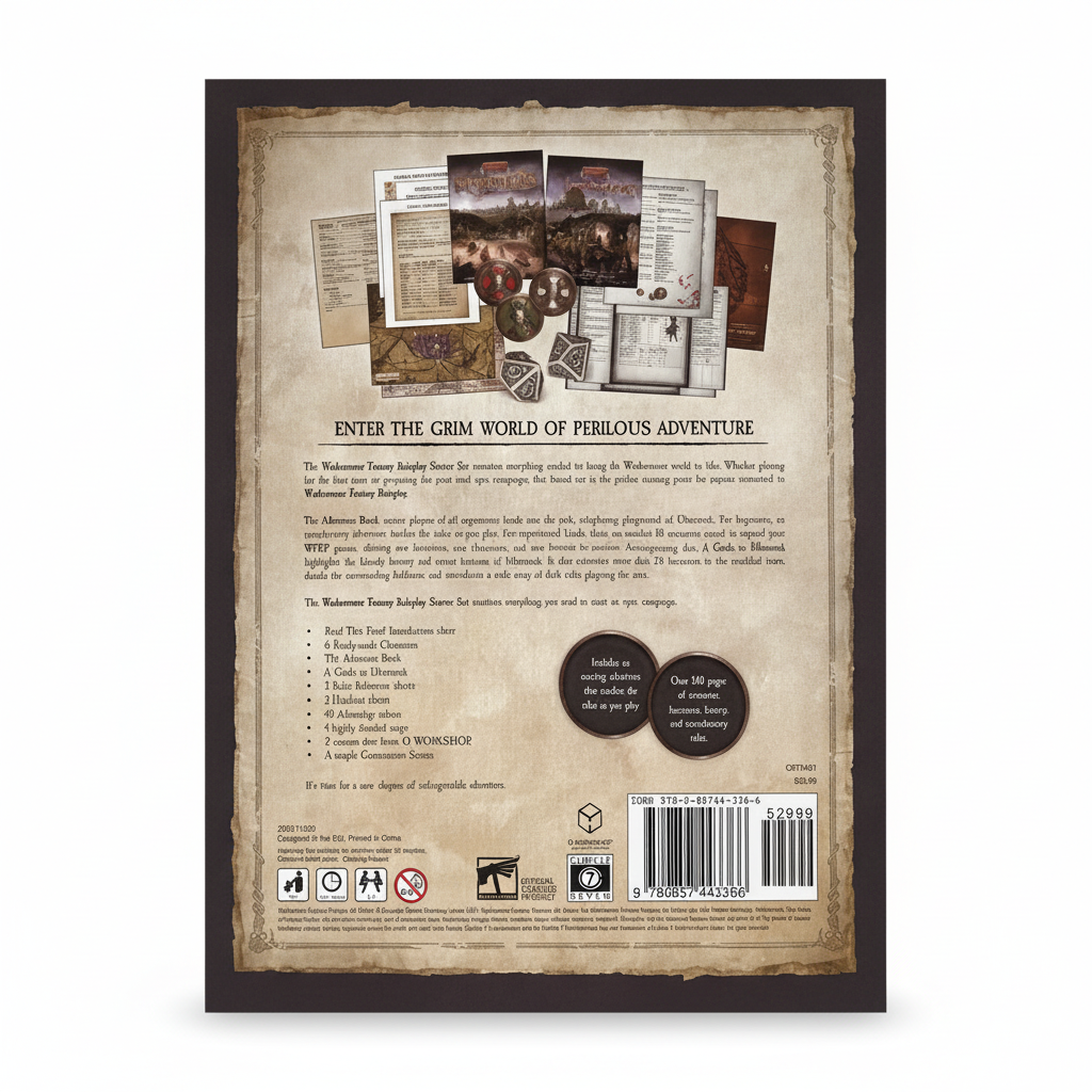 Warhammer Fantasy Role-Play Starter Set - Dos